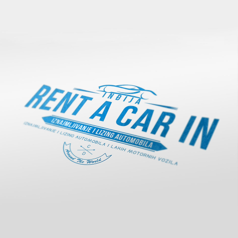 Rent a Car IN Logo